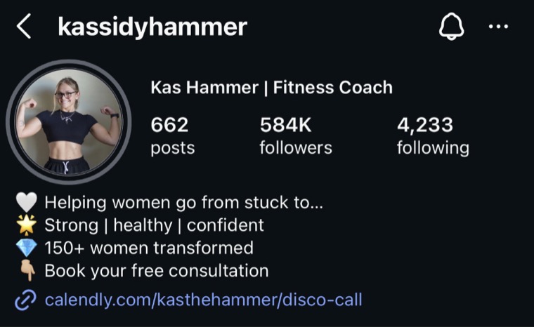 Kassidy Hammer after