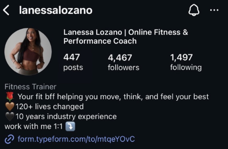 Lanessa Lozano before