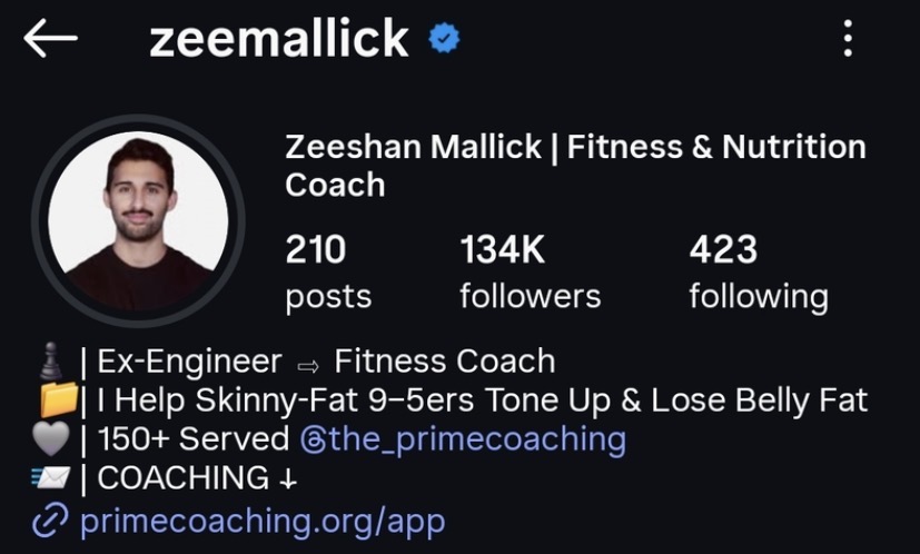 Zeeshan Mallick after